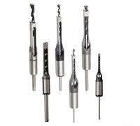Lot de ciseaux à mortaise professionnels avec foret à tarière carré 1 pièce pour projets de construction en bois (12,7 mm)