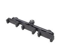 Lot de clips de téléphone multi-positions et supports filetés 1/4 pour transmissions en direct, trépied, tableau de bord de voiture, largeur 60-95 mm, support de streaming en direct pour plusieurs