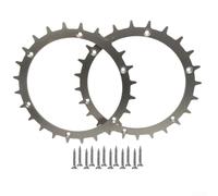 Lot de clous antidérapants pour YARDFORCE 400RI, 280R, EASYMOW 260, garantit que votre tondeuse à gazon reste sur la bonne voie