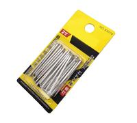 Lot de clous en acier pour montage de meubles - Pour accrocher des tableaux et du travail du bois - Convient pour mur sec et pin - 2 tailles de clous