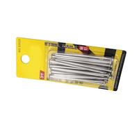 Lot de clous en acier pour montage de meubles - Pour accrocher des tableaux et du travail du bois - Convient pour mur sec et pin - 2 tailles - Haute résistance