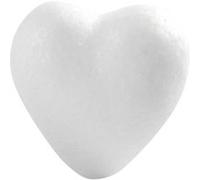 Lot de Coeurs en polystyrène à décorer 6 cm - 50 pcs G