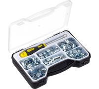 Lot de colliers de serrage, 50 pièces - MANNESMANN - M60046
