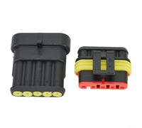 Lot de connecteurs électriques étanches pour applications marines et automobiles IP67, broches multiples (2 broches)