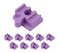 Lot de connecteurs - Étirement en bois pour assemblages lisses - Accessoires de jouets - Kit de chemin de fer pour tout-petits, aire de jeux, cadeau d'anniversaire, boîte de rangement, kit de voyage