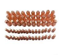 Lot de consommables pour coupe-plasma pour torches PT-100 et iPT100, électrodes 52556 et buses 51248, pointes en cuivre haute température pour la coupe industrielle du métal, 60 (1,5 mm)