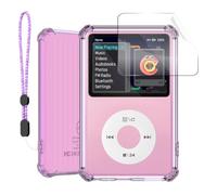 Lot de coques de protection en TPU pour lecteur MP3 Innioasis Y1, coque flexible en TPU avec découpes précises, dragonne, film de protection d'écran et chiffons de nettoyage, protection complète