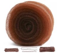 Lot de coussinets de remplissage avec éponge en nylon doux et élastique - Idéal pour coiffer et fixer des coiffures