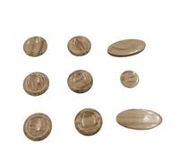 Lot de coussinets de réparation multifonctionnels pour saxophone - Texture acrylique - Convient pour les types de saxophone - Processus d'installation facile - Repose-pouce - Pièces de réparation de