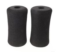 Lot de coussinets en mousse haute densité pour extension de jambe, banc de musculation, table d'inversion - Accessoires de rechange pour machine de gym, noir (80 x 180)