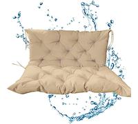 Lot de coussins confortables pour balancelle d'extérieur - 120 x 100 x 10 cm - Coussins doux et respirants pour chaise de jardin suspendues, design doux pour la peau