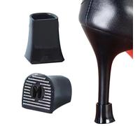 Lot de couvre-talons antidérapants pour pointes de talon, design de | silencieux, support doux pour les pas | Aide fiable pour talons avec traction ferme, idéal pour les chemins