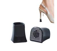 Lot de couvre-talons antidérapants pour pointes de talon, design de | silencieux, support doux pour les pas | Aide fiable pour talons avec traction ferme, idéal pour les chemins