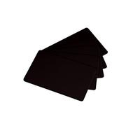 Lot de CR80 Taille standard Cartes en PVC | plusieurs couleurs | 30 mm d'épaisseur par Easyidea 500 ID Cards noir
