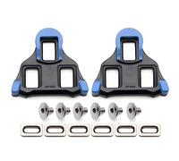 Lot de crampons de rechange pour pédales de vélo Shimano Clipless-SL SM-SH12 (2 degrés bleu flottant) - Pour vélo d'intérieur et de course - Entièrement compatibles avec 3 boulons/chaussures de vélo