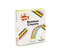 Lot de crayons arc-en-ciel - 6 pcs