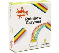Lot de crayons arc-en-ciel - 6 pcs G
