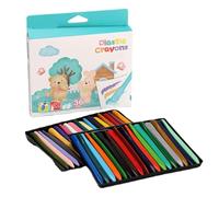 Lot de crayons bio - Peinture triangulaire avec pastels à l'huile pour - Pas de mains sales - Lavable et effaçable - Ingrédients naturels pour l'art des tout-petits et des