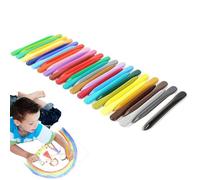 Lot de crayons effaçables à sec pour tout-petits - Kit de crayons sans danger pour les | Grand lot de marqueurs de coloriage lavables pour papier cartonné et papier cadeau