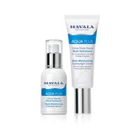 Lot de Crème & Sérum Acide Hyaluronique Aqua Plus - Routine Soin Visage Hydratation Intense