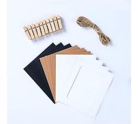 Lot de décorations de fête avec cadre photo - Bannière « Happy Birthday » - Décoration d'anniversaire de mariage - Fête prénatale - Guirlande de 1 photo (11,2 cm)