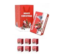 Lot de décorations de Noël avec mécanisme surprise en papier pour décoration de maison