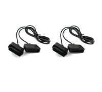Lot de deux cables rallonge extension pour console Super Nintendo SNES