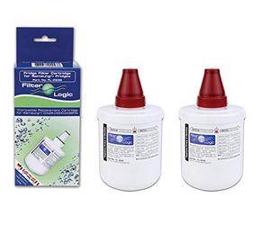 Lot de deux filtres à eau FilterLogic FL-293G pour remplacer Samsung DA29-00003G, DA29-00003F et DA29-00003B