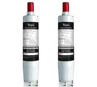 Lot de deux filtres a eau original Whirlpool SBS002 pour refrigerateur americain 484000008726(2)