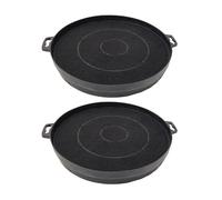 Lot de deux filtres charbon type B210 FAC539 210X30 mm Hotte CHF210 481281718524, KFC6901 FAURE, BRANDT, SAUTER, SCHOLTES, AIRLUX,