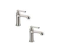 Lot de deux mitigeurs PAINI lavabo retro Lady's 100 Chromé