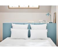 Lot de deux oreillers moelleux 60 x 60 cm - Bultex oreiller duo