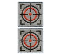 Lot De Deux - Patchion Viseur D'Arme - À Coudre - Patch/Insigne/Emblème Brodé