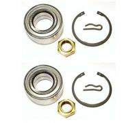 Lot De Deux Roulements De Roues Avants - Peugeot 206 2.0 S16 À Part. 09/1998