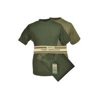 Lot de deux T-shirts Hubertus Vert olive / Roseau M
