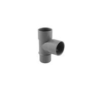 Lot de deux Te ø 32 mm pvc évacuation plomberie ø 32 mm F.M