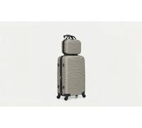 Lot de deux valises Etna avec valise w nd et vanity-case: Noir