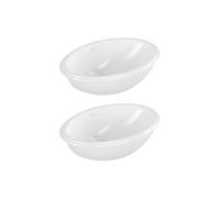Lot de deux vasques à encastrer par-dessous Evana 500 x 350 mm VILLEROY ET BOCH