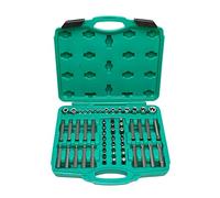 Lot de douilles 56 pièces 1/2" - 3/8" - 1/4" pour toutes les formes de vis courantes de WIESEMANN 1893 | porte-embout & toutes les vis principales I 80188