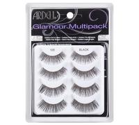 Lot de faux cils Ardell Glamour 105 - Cils l gers, volume naturel, confortables, faciles appliquer, 4 paires, 1 paquet