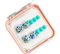 Lot de faux ongles d'orteils élégants à coller pour une apparence élégante