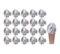 Lot de faux ongles en strass pour décoration de mariage