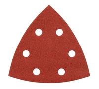 Lot de feuilles abrasives - MAKITA - B-21624 - Delta - Rouges - 12 x 9 8 cm