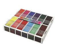 Lot de feutres Colortime - Pointe 2 mm - Couleurs assorties - 288 pcs Multicolore G