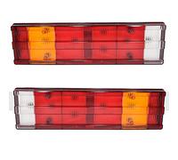 Lot de feux arrière gauche et droit pour remorque LKW E-Mark ST1009