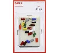 Lot de fiches bananes Ø de la broche: 2.6 mm BELI-BECO 7/1010 1 set