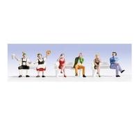 Lot de figurines assises H0 Noch 15536 (6) G