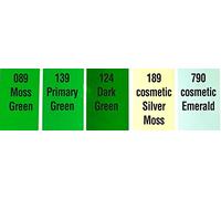 Lot de filtres colorés professionnels Vert 100 x 120 cm