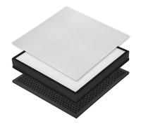 Lot de filtres de rechange AM3 compatibles avec les purificateurs d'air Fellowes Aeramax Pro AM3 et AM4, filtre HEPA AM3 avec 2 préfiltres, 1 filtre HEPA et 1 filtre à charbon actif