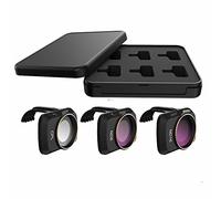 Lot de filtres d'objectif de drone 1/2 ND CPL 4/8/16/32 NDPL - Accessoires de protection d'objectif d'appareil photo compatibles avec des modèles similaires (MIX 3 en 1)
